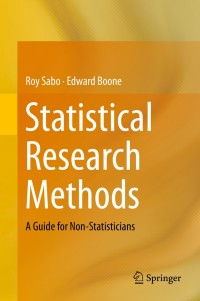 Titelbild: Statistical Research Methods 9781461487074
