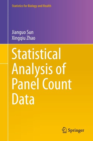 Cover image: Statistical Analysis of Panel Count Data 9781461487142