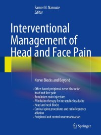 表紙画像: Interventional Management of Head and Face Pain 9781461489504