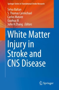 Titelbild: White Matter Injury in Stroke and CNS Disease 9781461491224