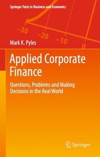 Cover image: Applied Corporate Finance 9781461491729