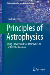 Cover image: Principles of Astrophysics 9781461492351