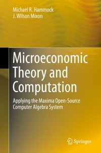 Cover image: Microeconomic Theory and Computation 9781461494164