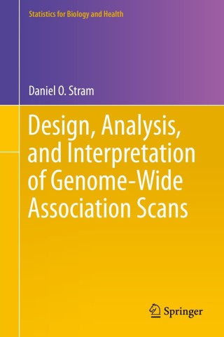 Cover image: Design, Analysis, and Interpretation of Genome-Wide Association Scans 9781461494423