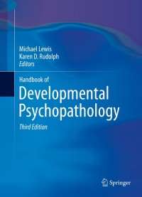 Imagen de portada: Handbook of Developmental Psychopathology 3rd edition 9781461496076