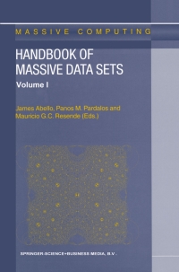 صورة الغلاف: Handbook of Massive Data Sets 1st edition 9781402004896