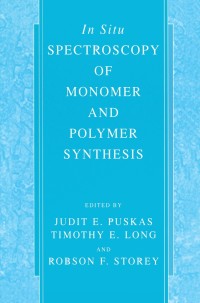 Imagen de portada: In Situ Spectroscopy of Monomer and Polymer Synthesis 1st edition 9780306474101