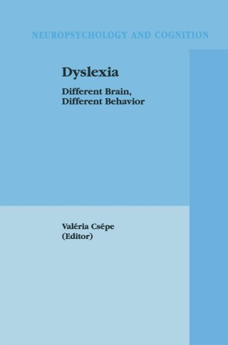 Imagen de portada: Dyslexia 1st edition 9781461349402