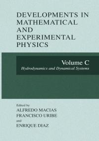Immagine di copertina: Developments in Mathematical and Experimental Physics 1st edition 9780306474019