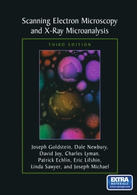 Titelbild: Scanning Electron Microscopy and X-Ray Microanalysis 3rd edition 9780306472923