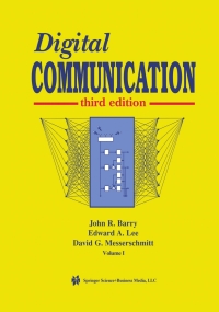 Cover image: Digital Communication 3rd edition 9780792375487