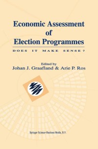 Cover image: Economic Assessment of Election Programmes 1st edition 9781461350064