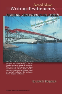 Cover image: Writing Testbenches: Functional Verification of HDL Models 2nd edition 9781461350125