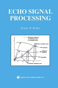 Cover image: Echo Signal Processing 9781461350163
