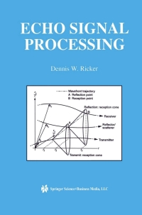 Imagen de portada: Echo Signal Processing 9781461350163