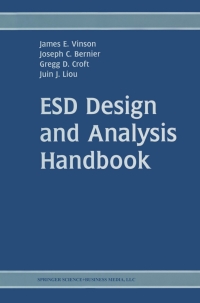 表紙画像: ESD Design and Analysis Handbook 9781461350194
