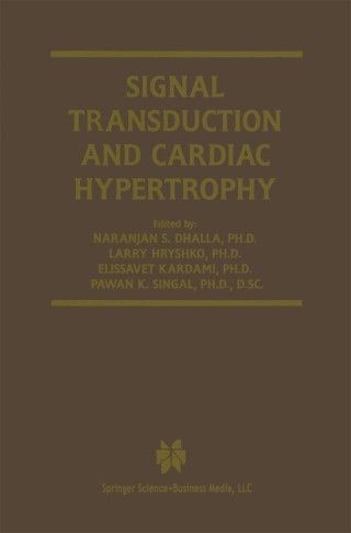 Imagen de portada: Signal Transduction and Cardiac Hypertrophy 1st edition 9781402072185
