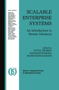 Cover image: Scalable Enterprise Systems 1st edition 9781402074912