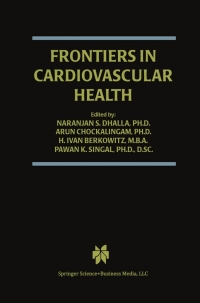Imagen de portada: Frontiers in Cardiovascular Health 1st edition 9781402074516