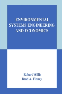 Imagen de portada: Environmental Systems Engineering and Economics 9781461350972