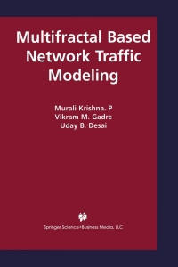 Cover image: Multifractal Based Network Traffic Modeling 9781402075667