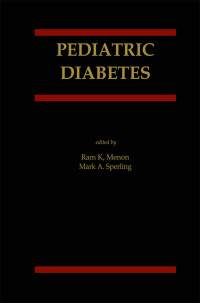 Omslagafbeelding: Pediatric Diabetes 1st edition 9781402075575