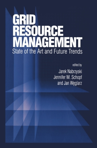Omslagafbeelding: Grid Resource Management 1st edition 9781461351122