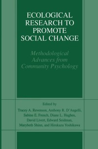 صورة الغلاف: Ecological Research to Promote Social Change 1st edition 9780306467271