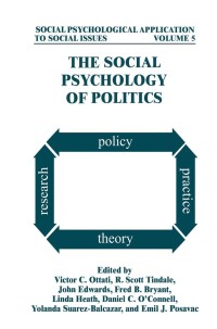 Cover image: The Social Psychology of Politics 1st edition 9780306467233