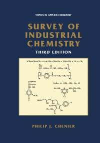 Cover image: Survey of Industrial Chemistry 3rd edition 9781461351535