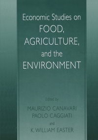 Imagen de portada: Economic Studies on Food, Agriculture, and the Environment 1st edition 9780306472428