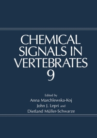 Cover image: Chemical Signals in Vertebrates 9 1st edition 9780306466823