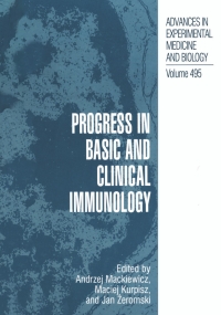 صورة الغلاف: Progress in Basic and Clinical Immunology 1st edition 9780306466564