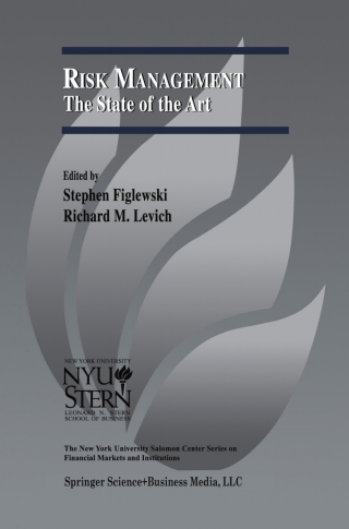 Cover image: Risk Management: The State of the Art 1st edition 9780792374275