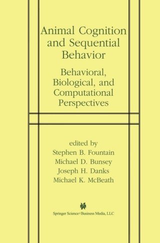 Titelbild: Animal Cognition and Sequential Behavior 1st edition 9780792375906