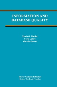 Imagen de portada: Information and Database Quality 1st edition 9781461352600