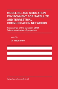 Omslagafbeelding: Modeling and Simulation Environment for Satellite and Terrestrial Communications Networks 1st edition 9780792375470