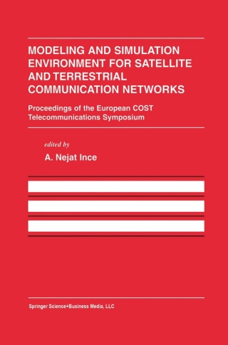 Cover image: Modeling and Simulation Environment for Satellite and Terrestrial Communications Networks 1st edition 9780792375470