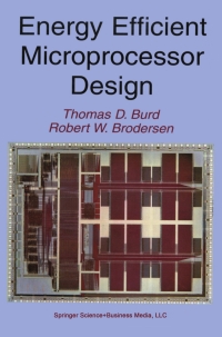 Cover image: Energy Efficient Microprocessor Design 9781461352822