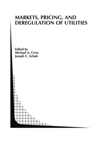 Cover image: Markets, Pricing, and Deregulation of Utilities 1st edition 9781461352839