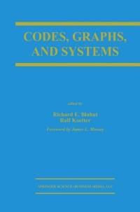 Immagine di copertina: Codes, Graphs, and Systems 1st edition 9780792376866
