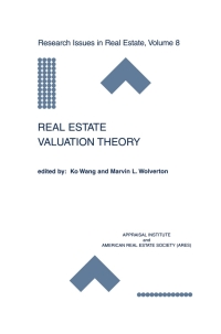 Cover image: Real Estate Valuation Theory 1st edition 9780792376637