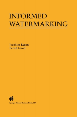 Cover image: Informed Watermarking 9781461353201