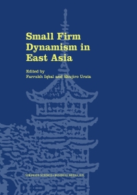 صورة الغلاف: Small Firm Dynamism in East Asia 1st edition 9781461353263