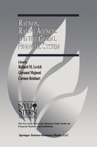 Cover image: Ratings, Rating Agencies and the Global Financial System 9781402070167