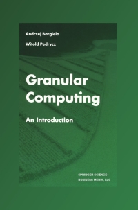 Cover image: Granular Computing 9781461353614