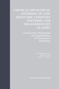 Omslagafbeelding: Chemical-Mechanical Polishing of Low Dielectric Constant Polymers and Organosilicate Glasses 9781402071935