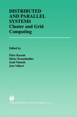 Titelbild: Distributed and Parallel Systems 1st edition 9781402072093