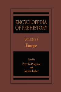 صورة الغلاف: Encyclopedia of Prehistory 1st edition 9780306462580