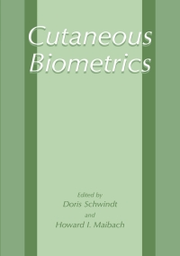 Cover image: Cutaneous Biometrics 1st edition 9780306461590